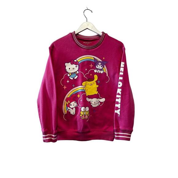 Hello Kitty Tops - Hello Kitty And Friends Size XS PInk Sweatshirt Jumper Pull Over Loungewear